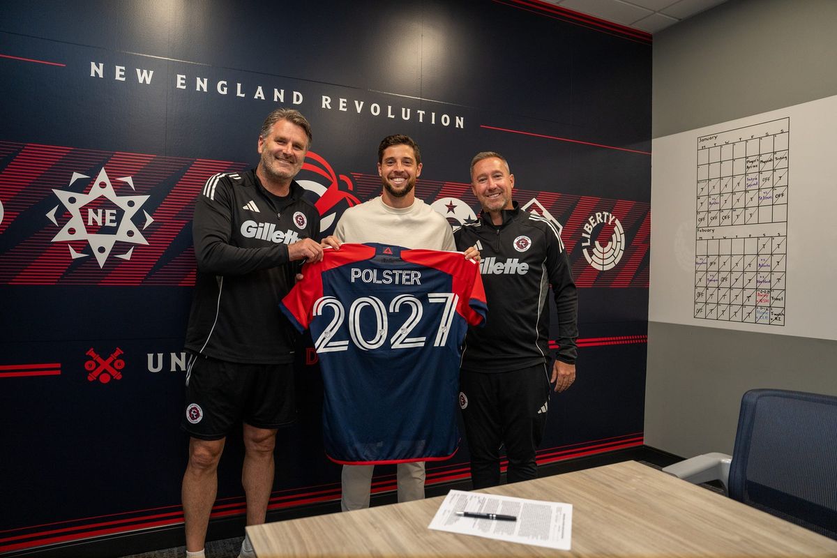 Revolution Players Happy Matt Polster Signed Contract Extension Post feature image