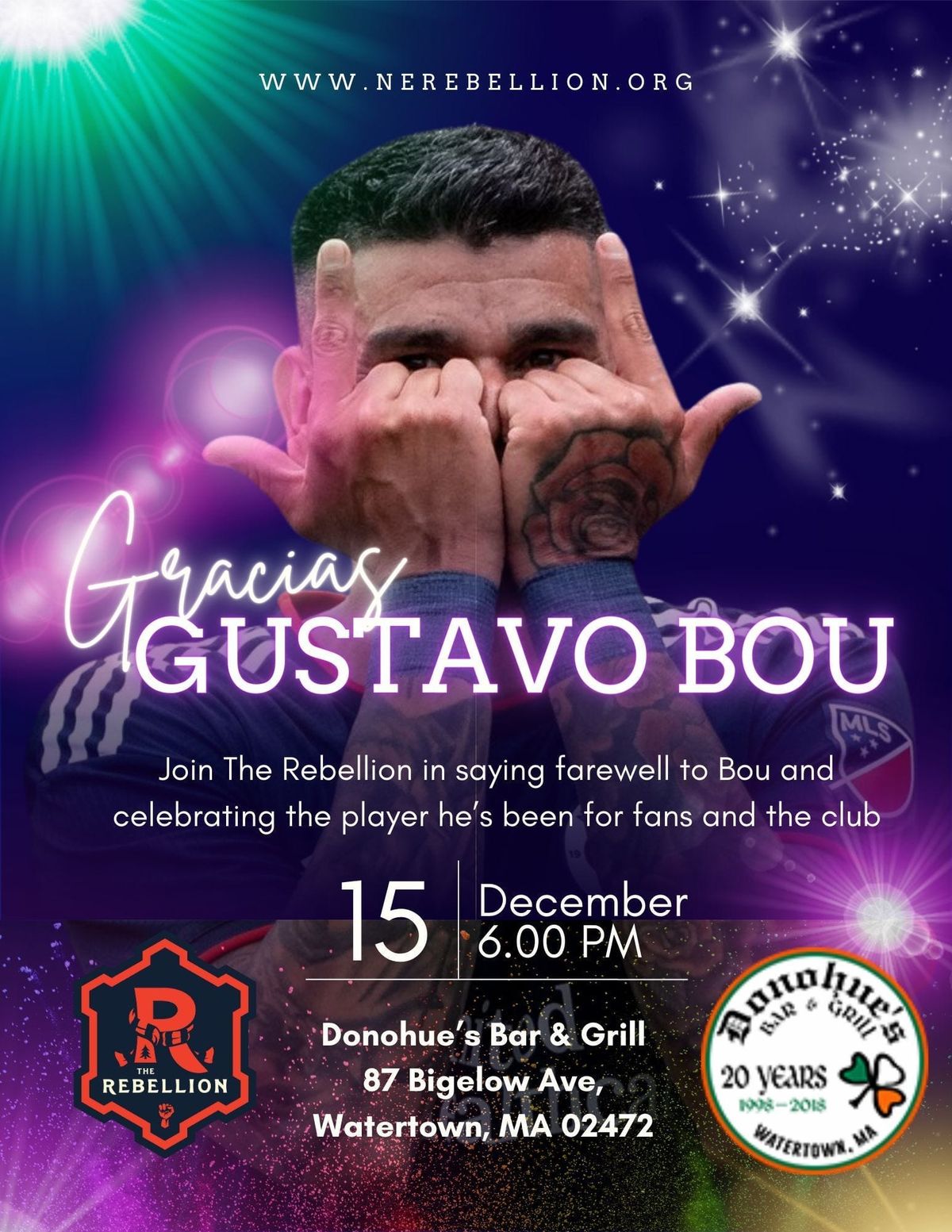 Rebellion Event Pays Tribute to Gustavo Bou Post feature image