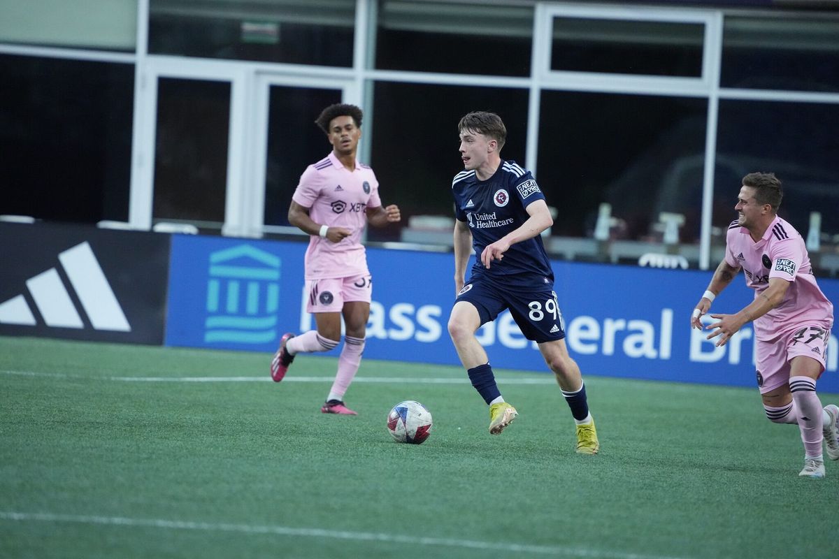 Recap: Peyton Miller's 1st Pro Goal Helps Revs II Defeat Inter Miami FC II Post feature image
