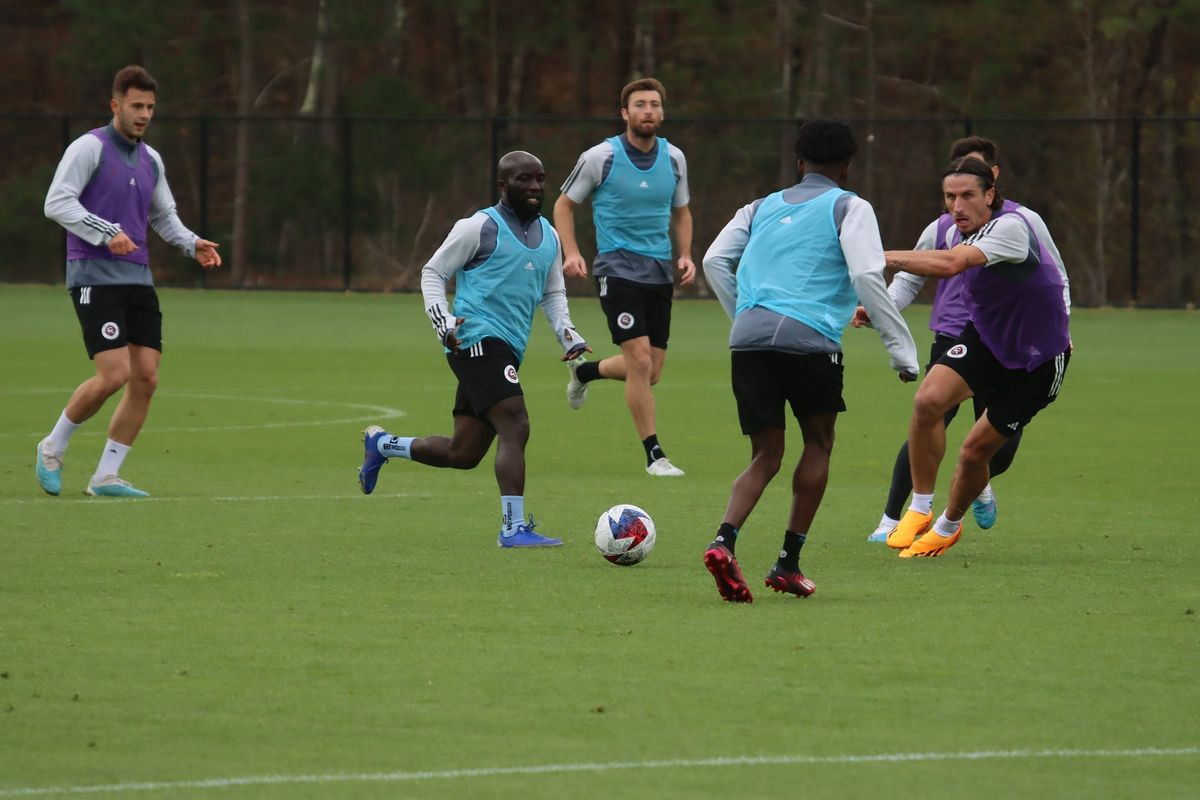 Scenes from Tuesday's Revs Practice Post feature image