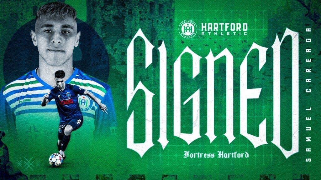 Hartford Athletic Acquire Midfielder Samuel Careaga on Loan Post feature image