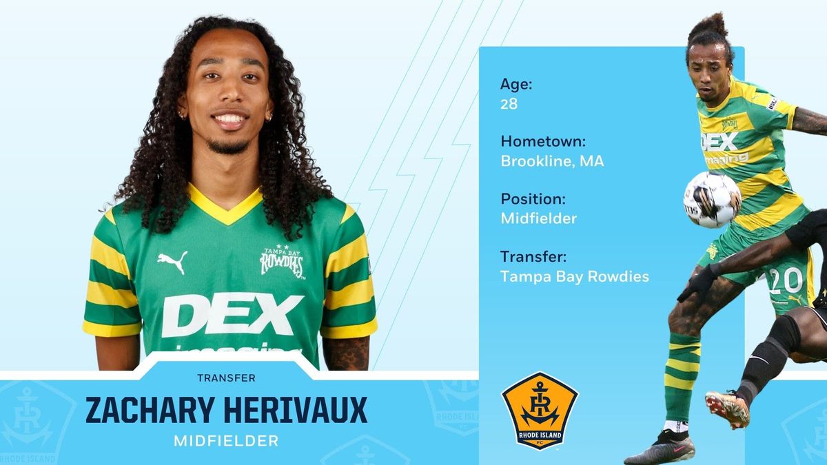 Rhode Island FC Signs Zachary Herivaux Post feature image