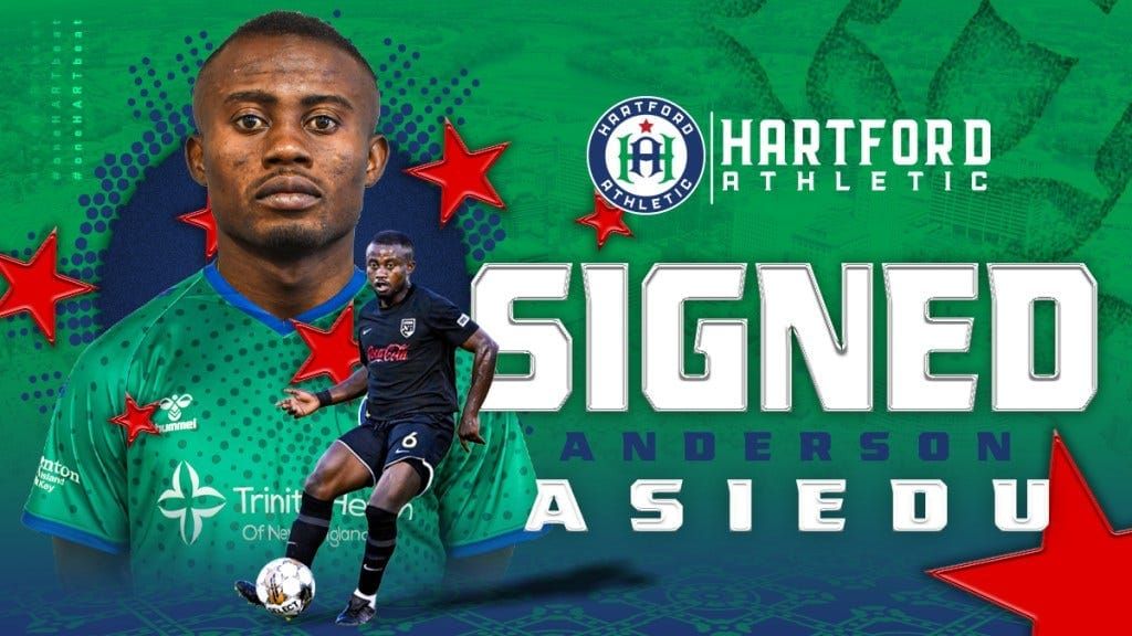 Hartford Athletic Sign Pair of Veterans Post feature image