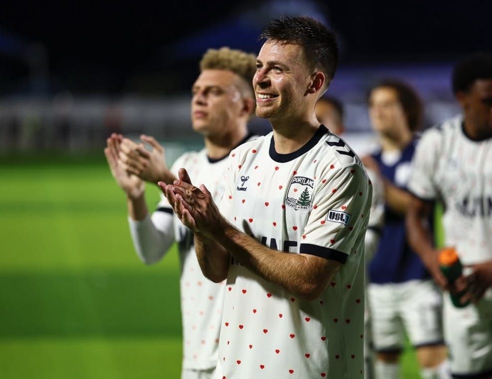Portland Hearts of Pine Player Spotlight: Sean Vinberg Post feature image