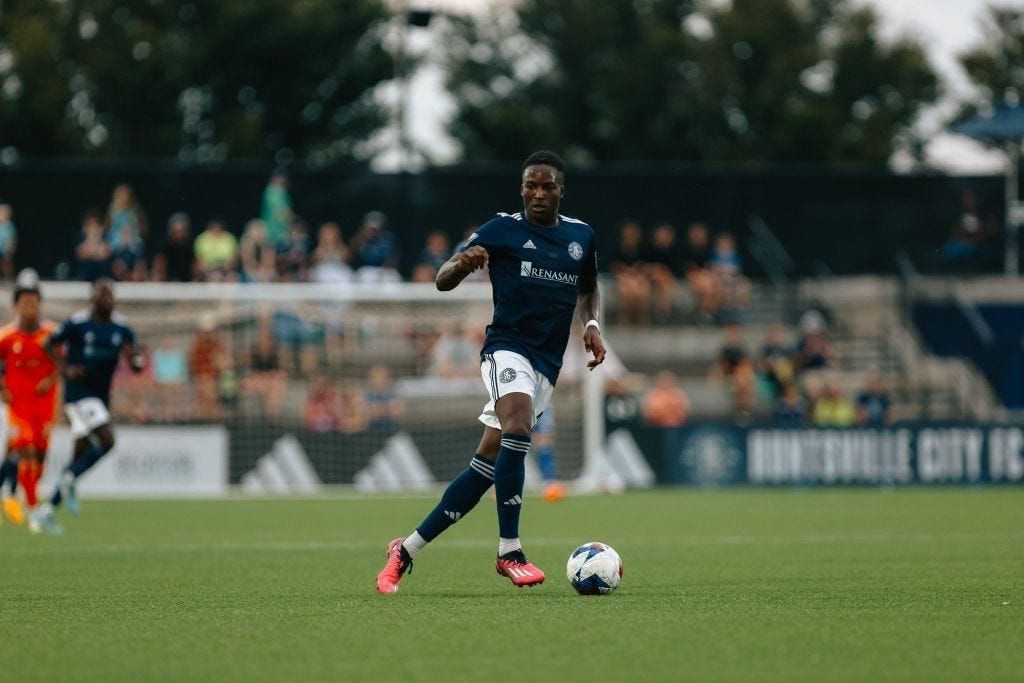 Azaad Liadi Signs A Season Long Loan With Hearts of Pine from Lexington SC Post feature image