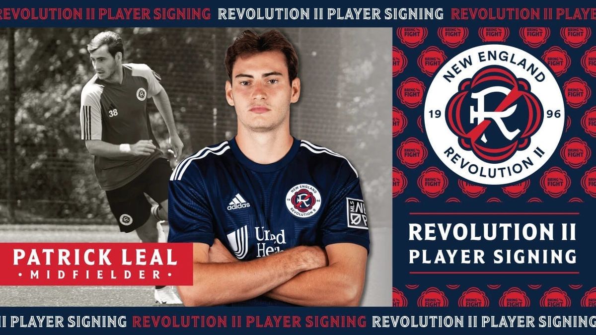 Revolution II Sign Midfielder Patrick Leal Post feature image