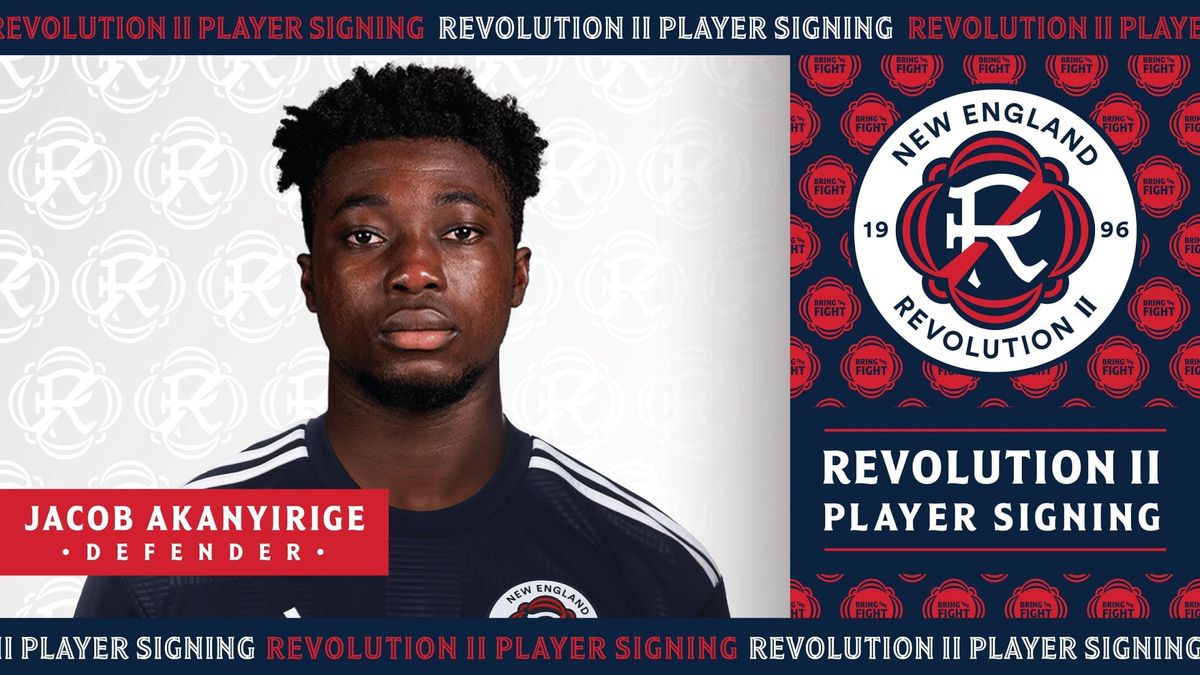 Revolution II Sign Defender Jacob Akanyirige Post feature image