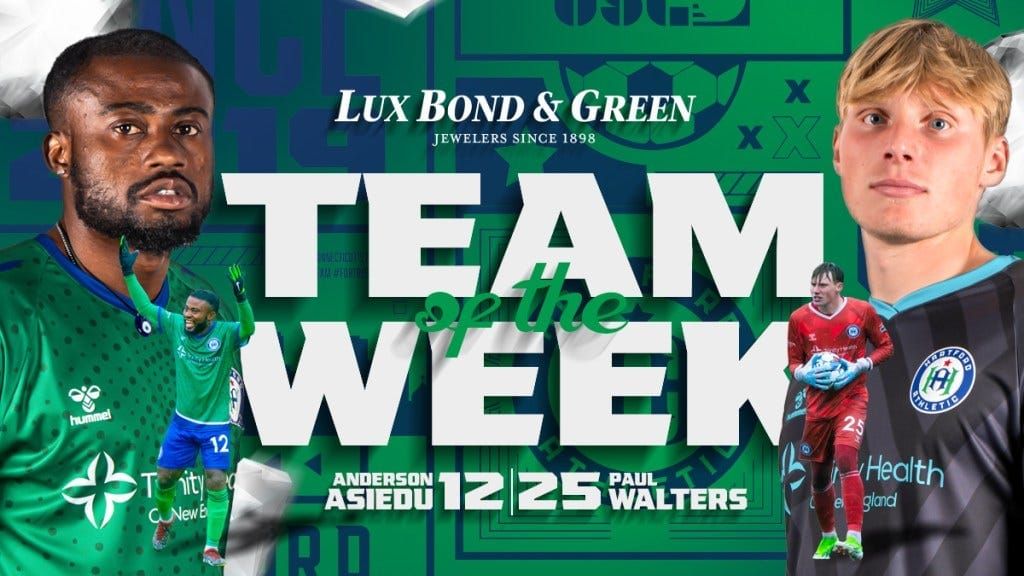 Two Hartford Athletic Players Named to USL Championship Team of the Week Post feature image