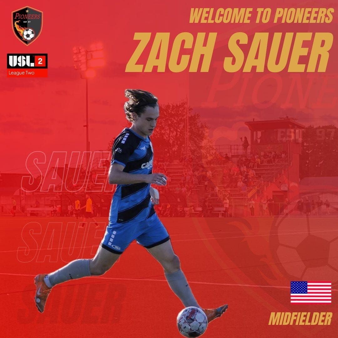 Northeastern's Zach Sauer Joins Western Mass Pioneers for the Summer Post feature image