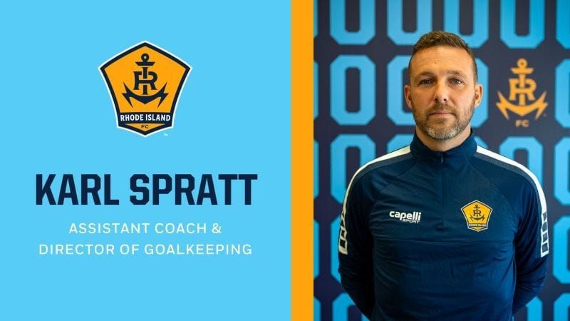 RIFC Adds Karl Spratt to Coaching Staff  Post feature image