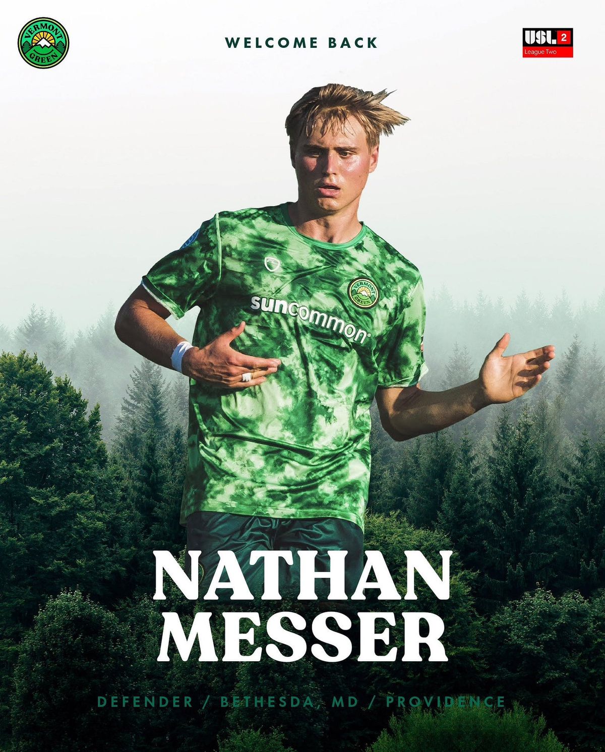 Vermont Green FC Brings Back Providence Defender Post feature image
