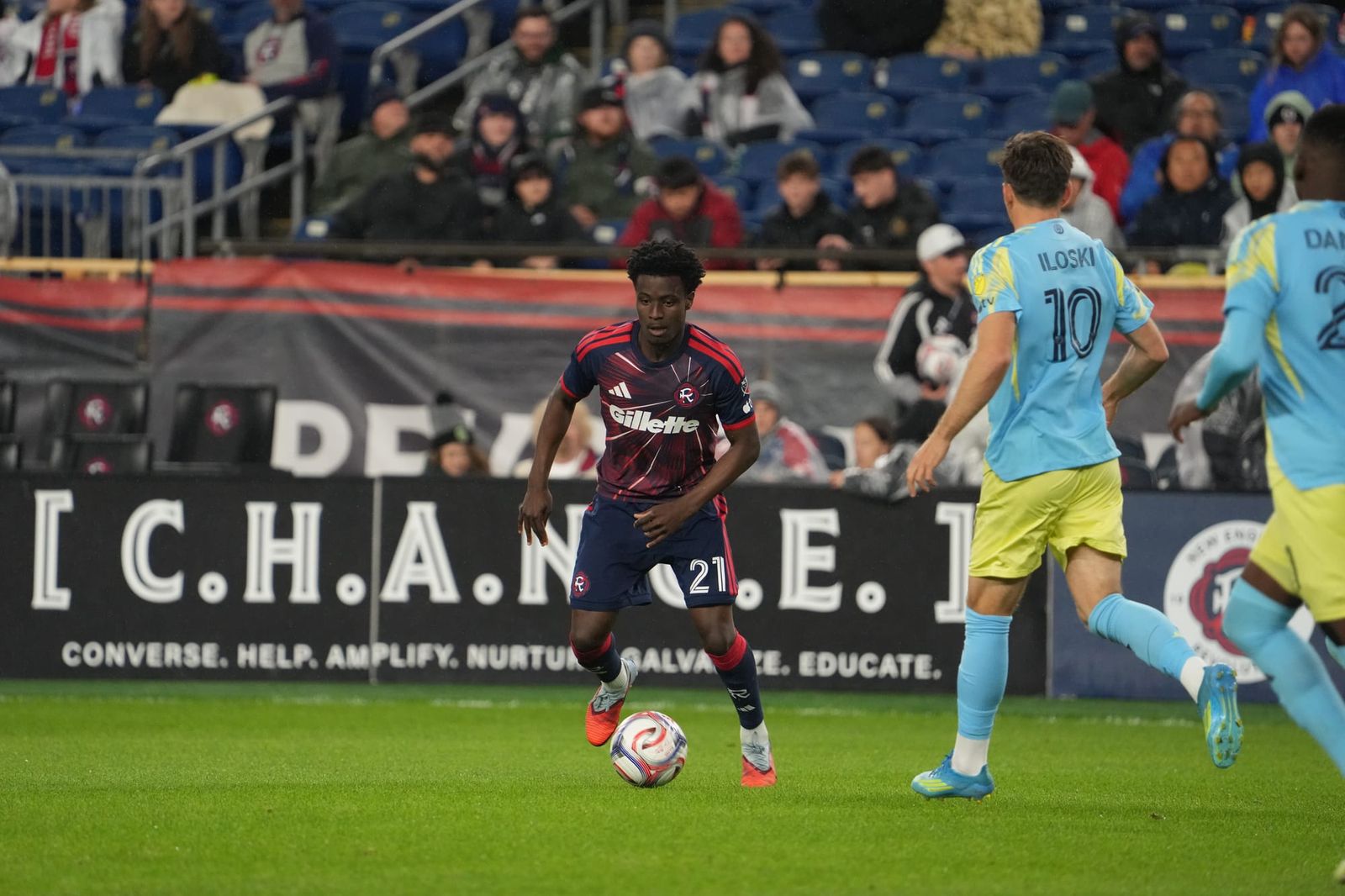 Brooklyn Raines "Playing With More Confidence" For New England Revolution Post feature image