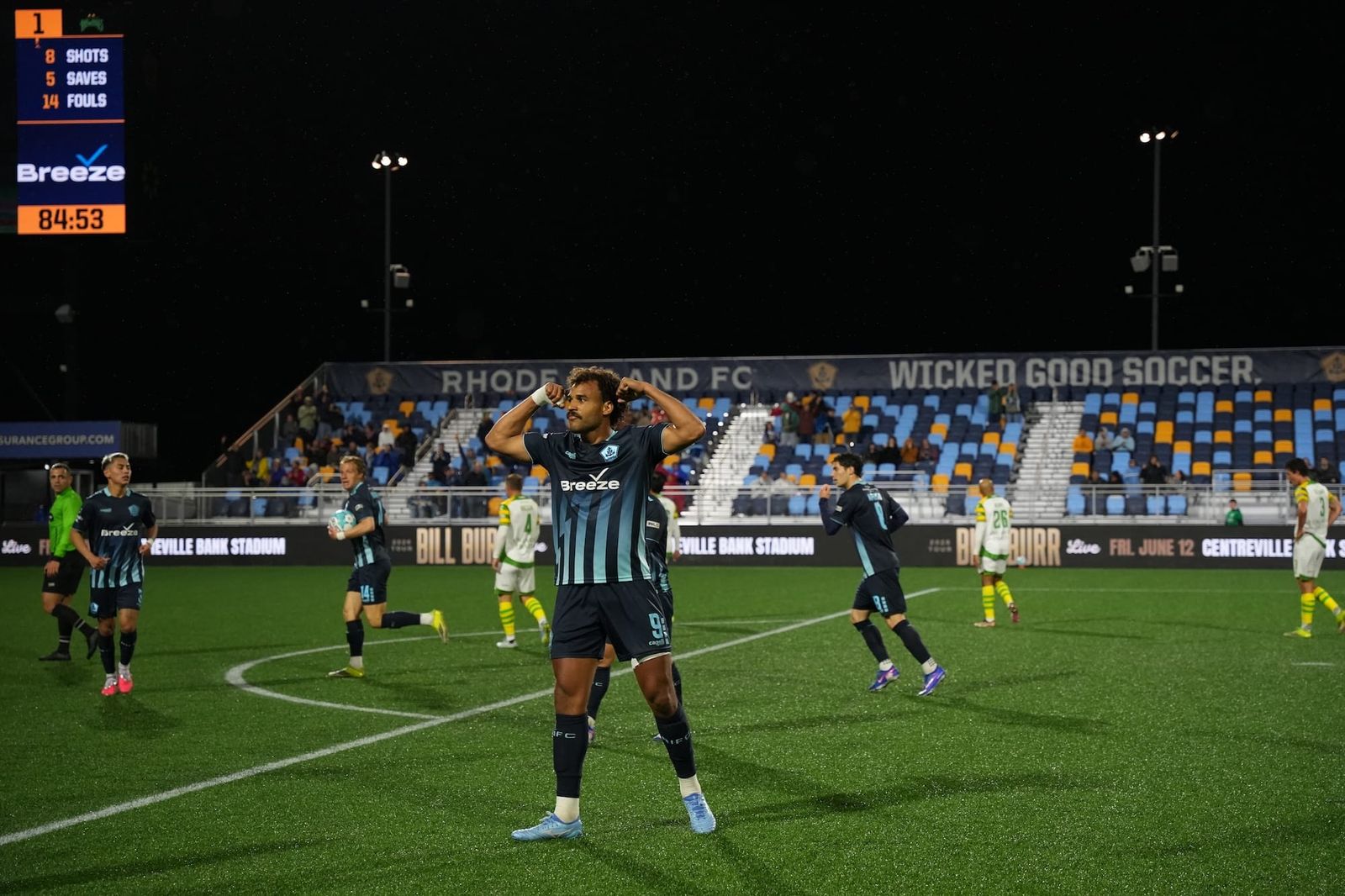 Rhode Island FC Rallies for Late Draw Versus Tampa Bay Post feature image