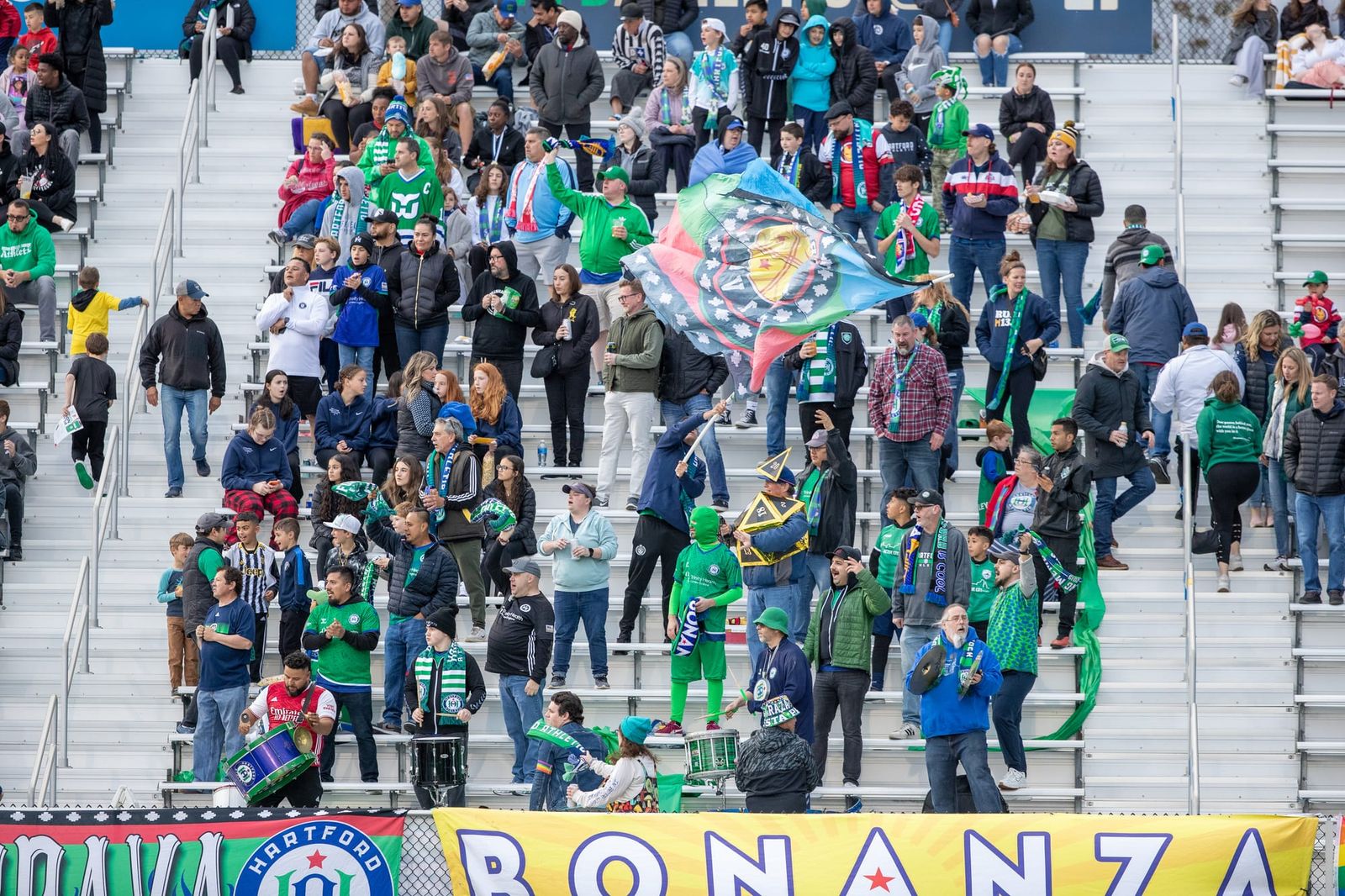 Hartford Athletic Supporters Groups Allegedly Has Items Confiscated By Police Post feature image