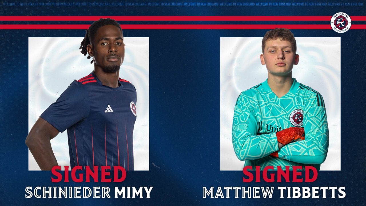 New England Revolution II Sign Schinieder Mimy and Matthew Tibbetts Post image