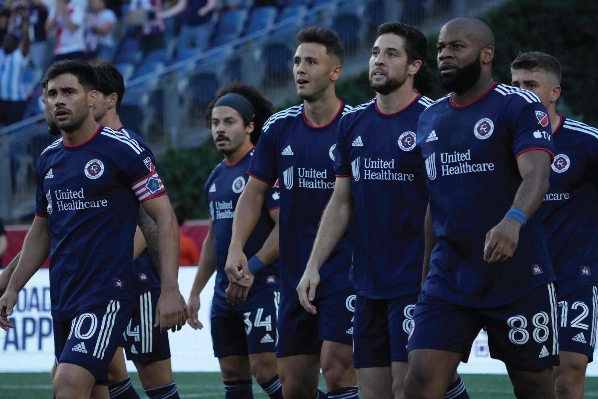 Revs Staying Positive Despite Missing Coach, Players Post image