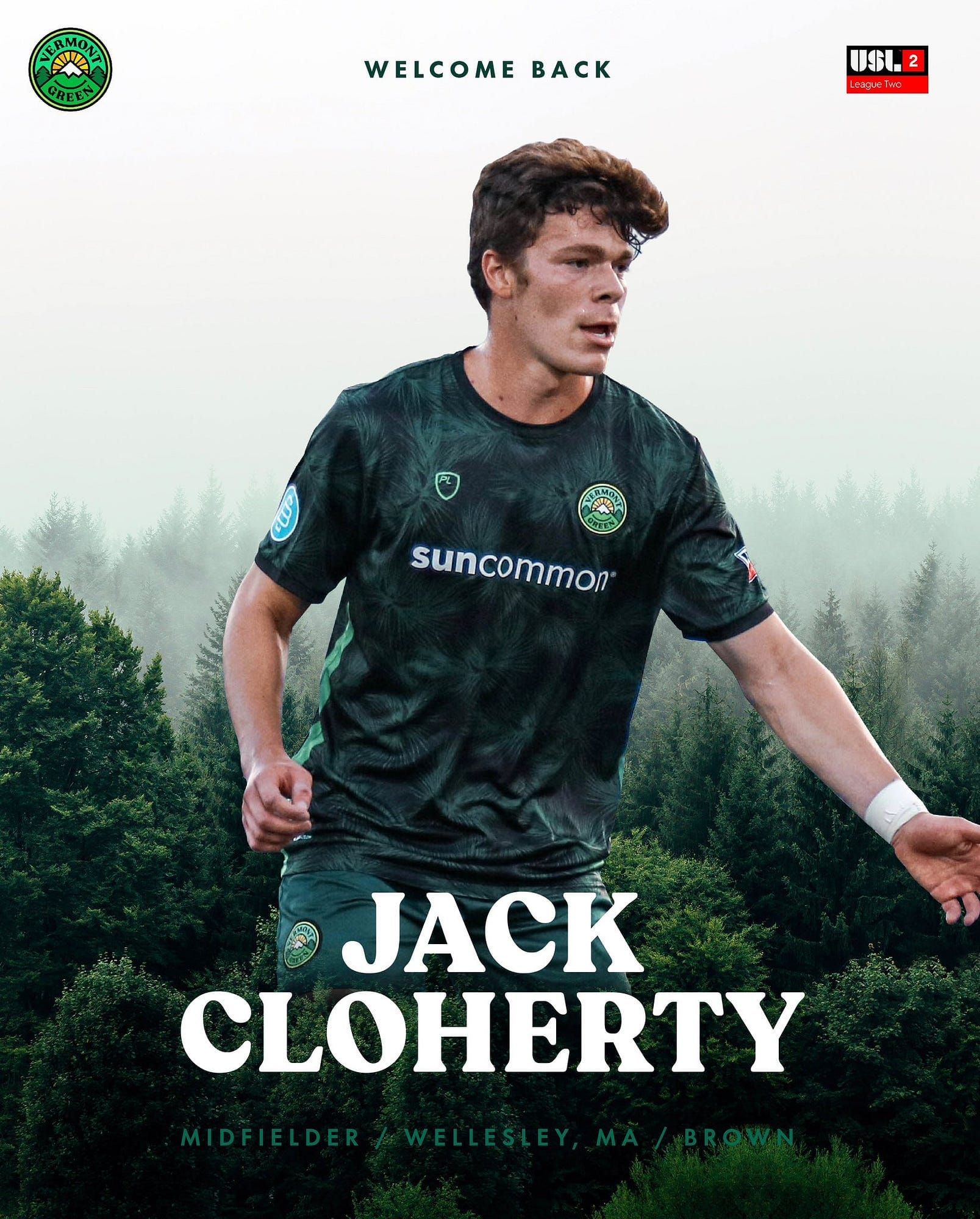 Vermont Green FC Announces Return of 2 Players Post image