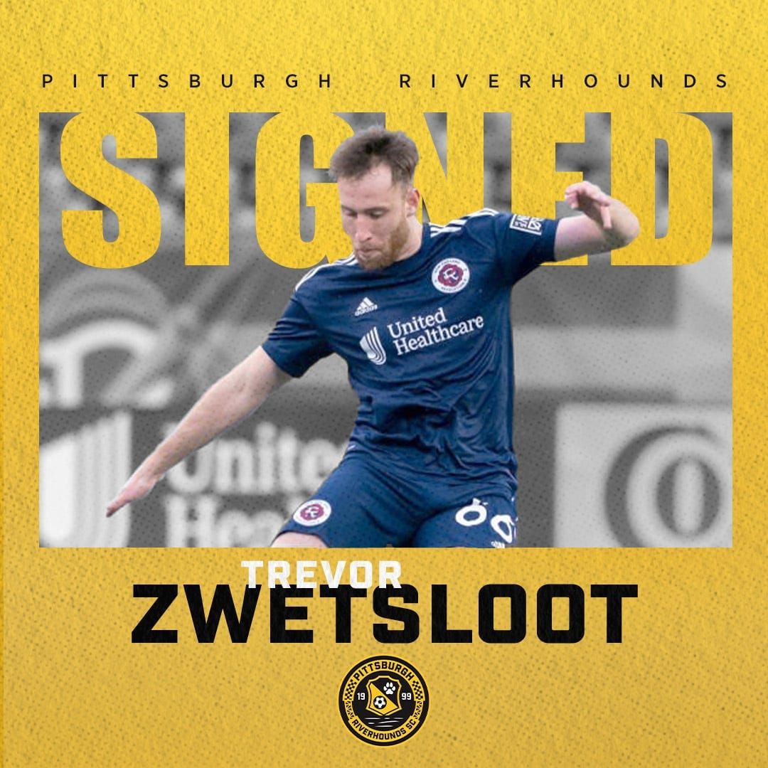 Former Revs II Midfielder Trevor Zwetsloot Joins Pittsburgh Riverhounds SC Post image