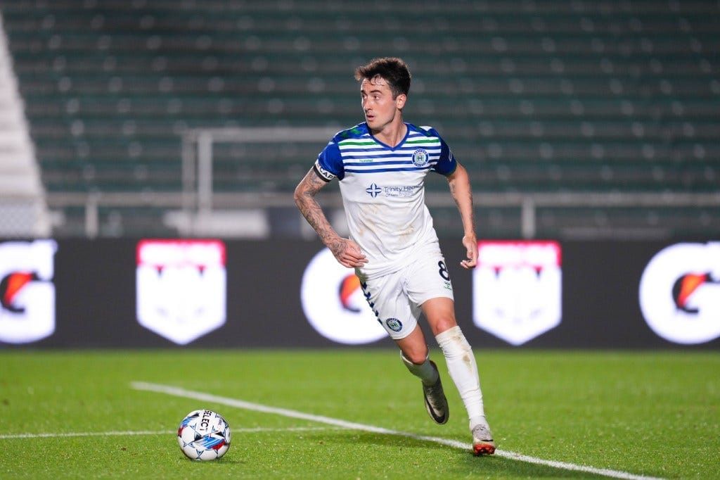 Jay Chapman Joins Charleston Battery on Loan from Hartford Athletic Post image