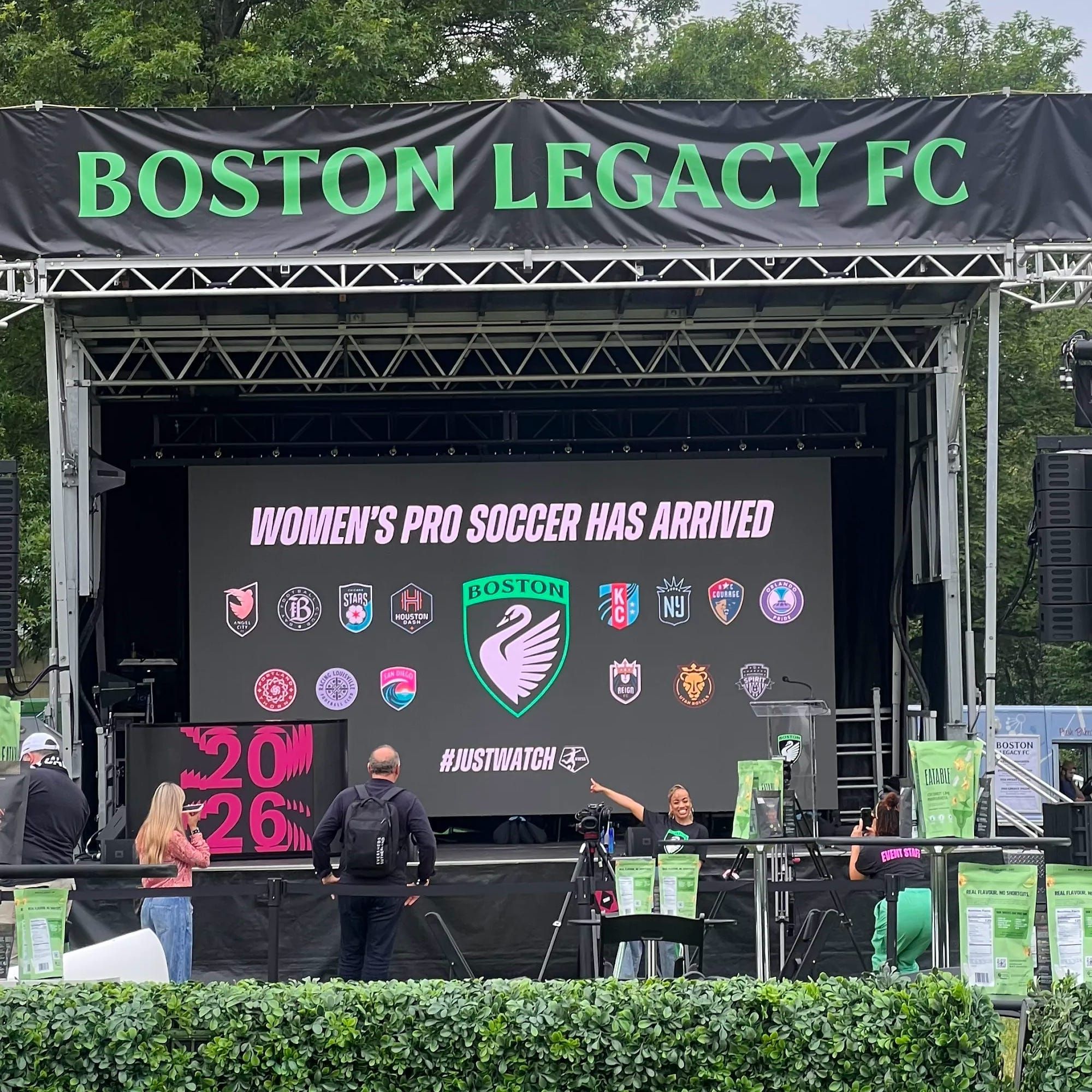 Boston Legacy FC Celebrates Crest Launch  Post image