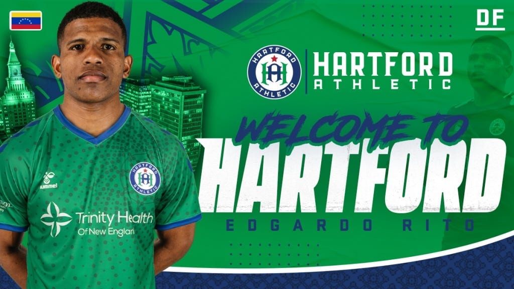 Hartford Acquire All-USL First Team Defender Edgardo Rito in Trade with Oakland Roots SC Post image