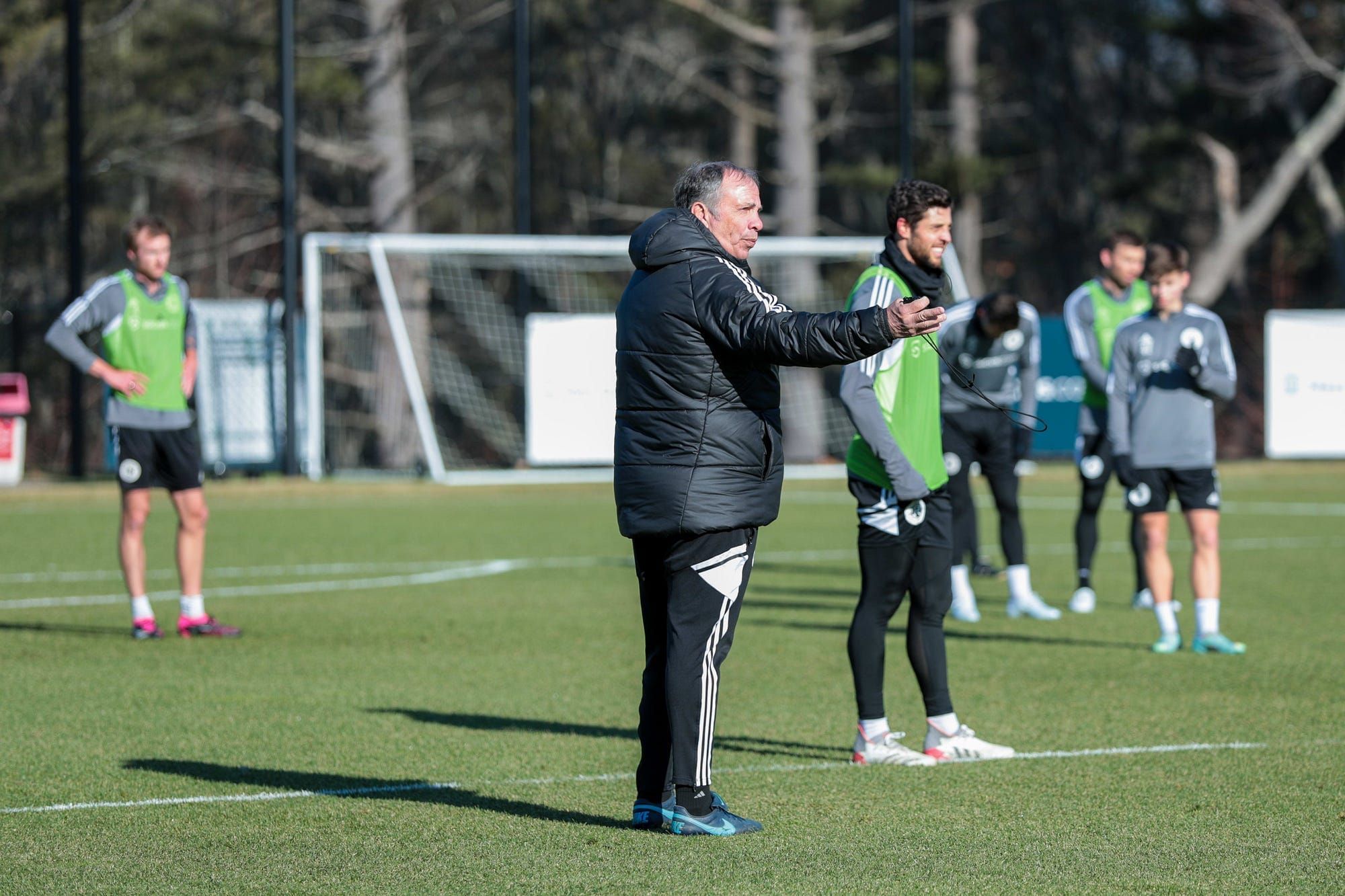 Scenes from Tuesday's Revs Practice Post image