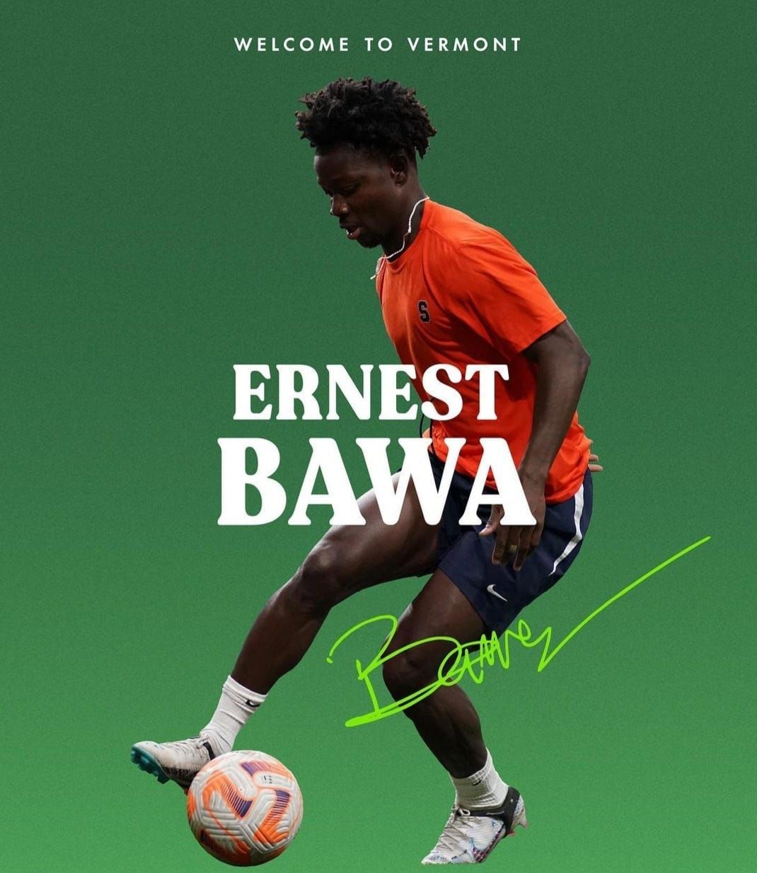 Vermont Green FC Signs 2022 National Champion Post image