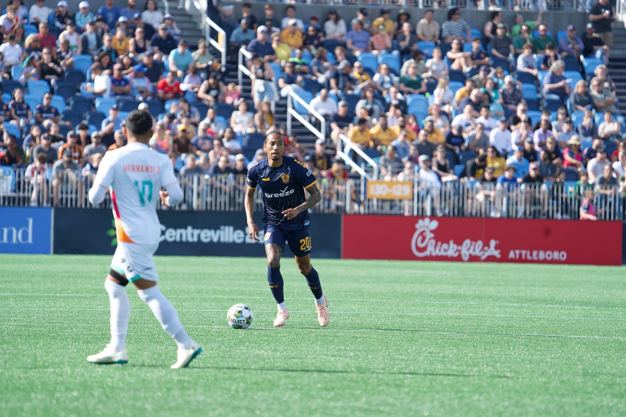 Rhode Island FC Draws First-Ever Match at Centreville Stadium Post image