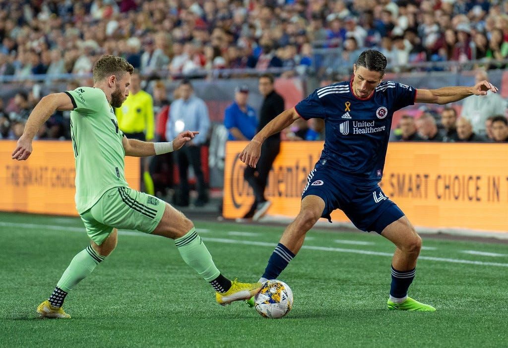 As New England Continues to Deal With Injuries, Ben Sweat a Steady Back Line Presence Post image