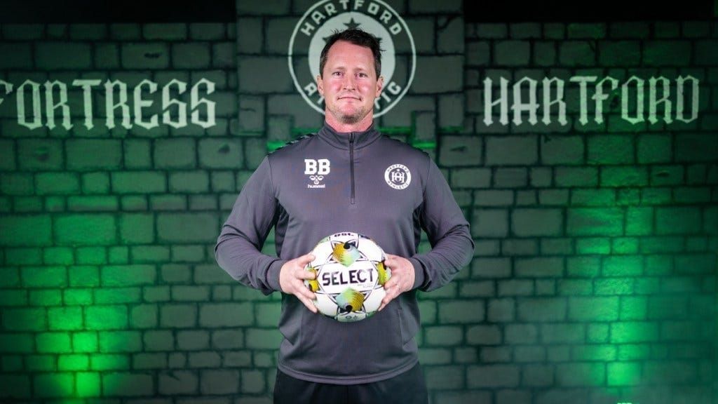 Hartford Athletic Manager Brendan Burke Named USL Championship Coach of the Week Post image