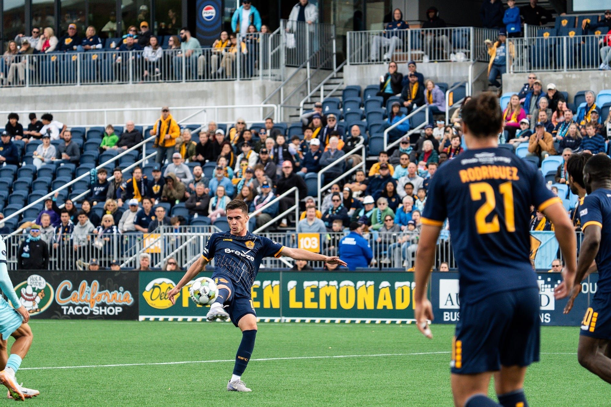 Rhode Island FC Draws Monterey Bay FC 1-1 in Pawtucket Post image