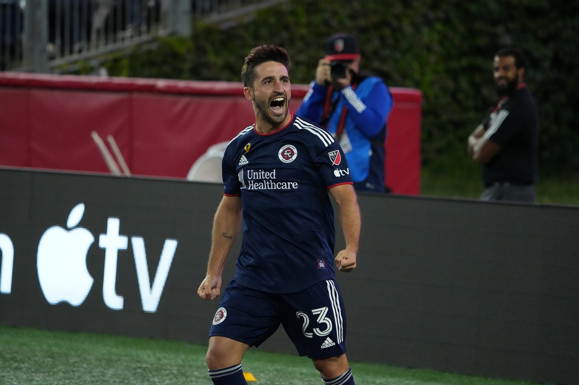 Nacho Gil Adding to New England Revolution Attack Post image