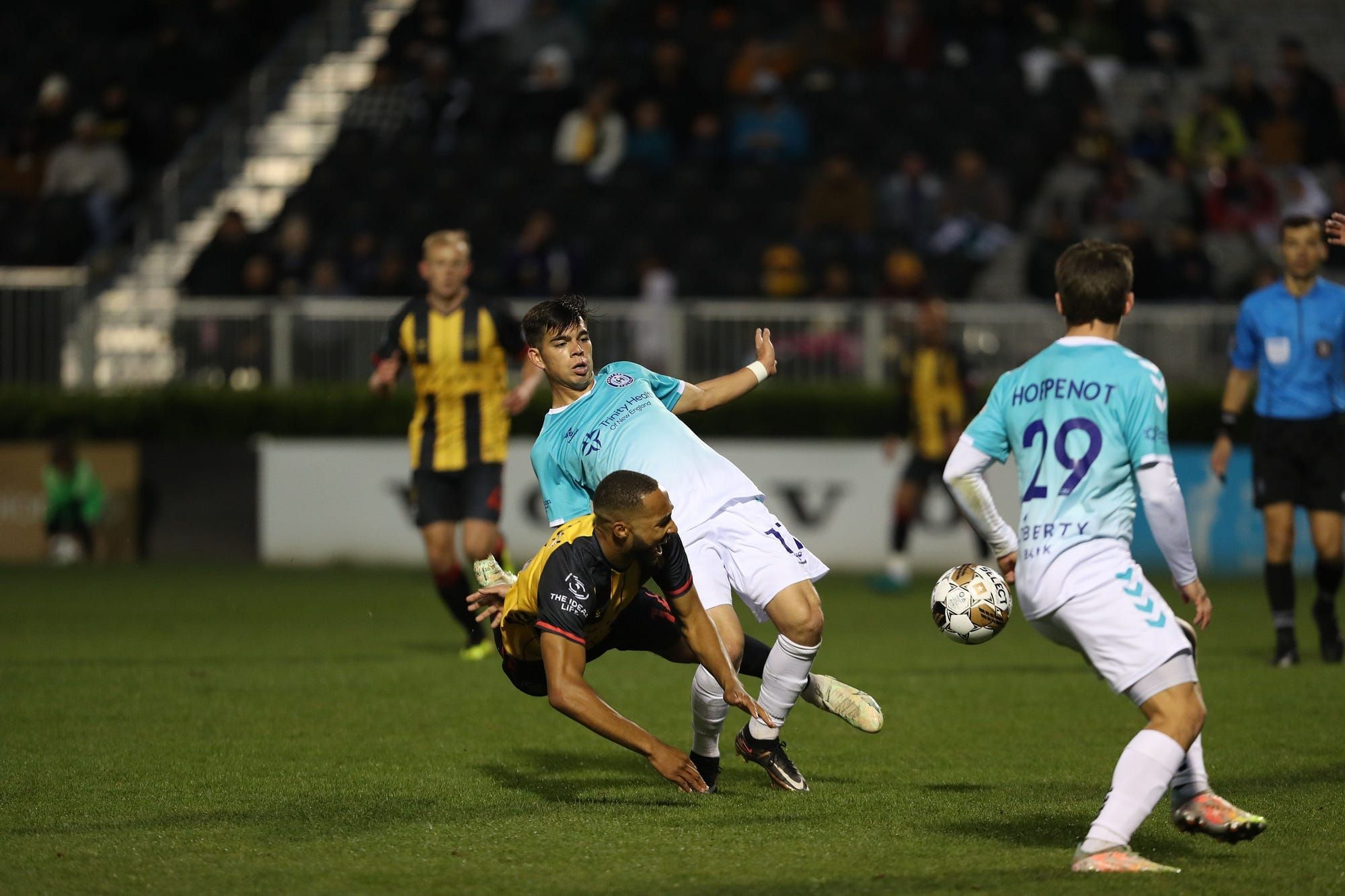 Last-Minute Free Kick Sends Hartford Athletic Home in Heartbreaking Fashion Post image