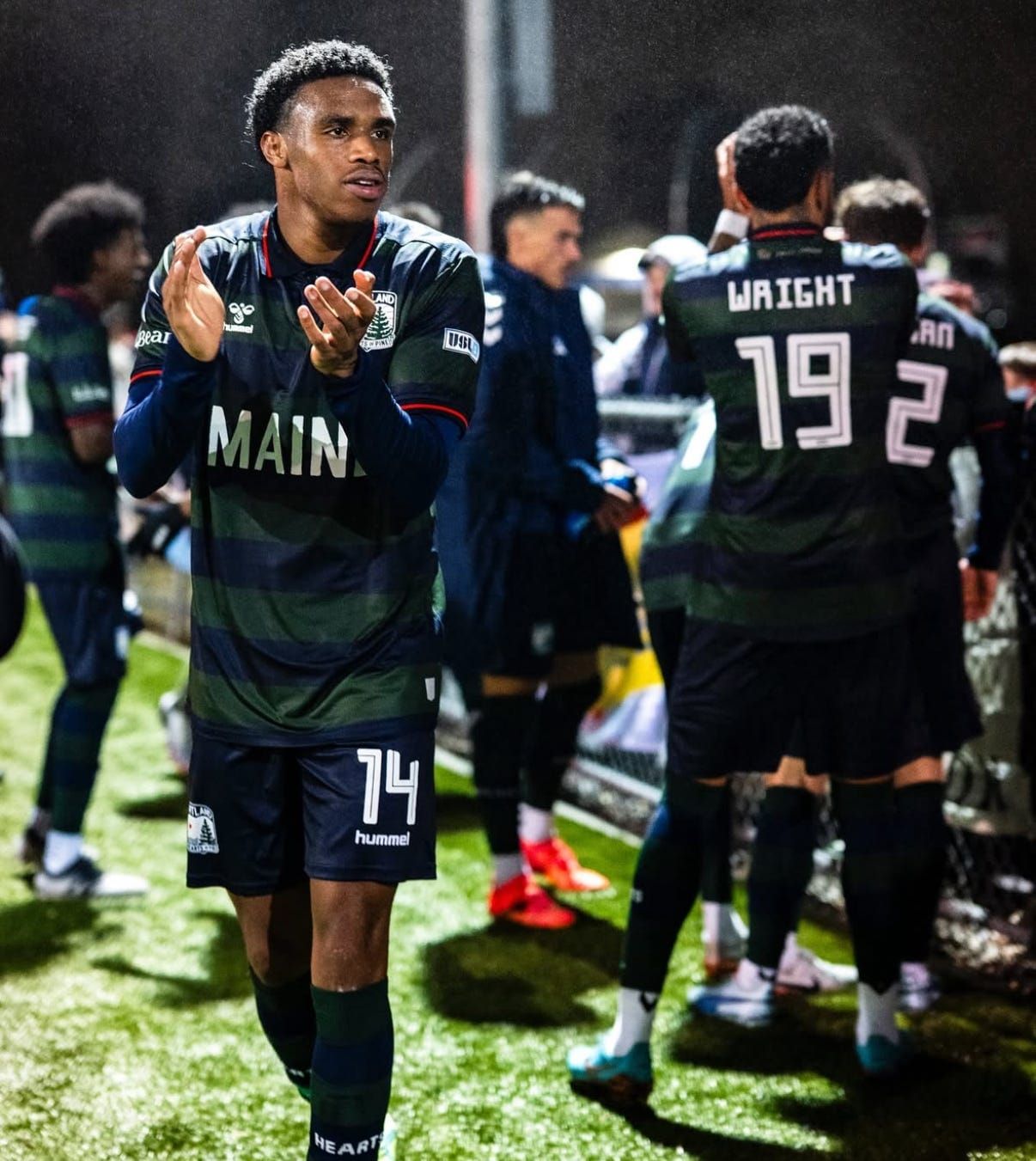 Titus Washington Ready To Score Goals For Hearts Of Pine Post image