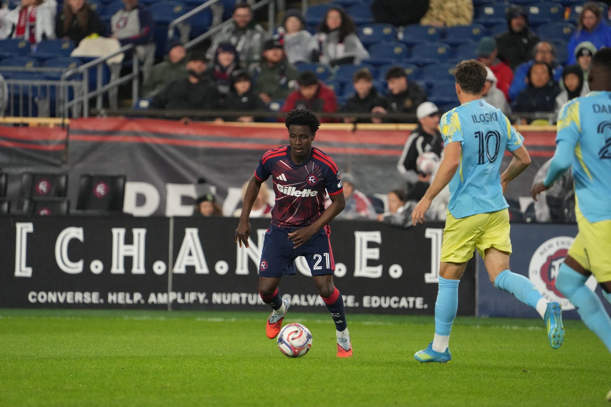 Brooklyn Raines "Playing With More Confidence" For New England Revolution Post feature image