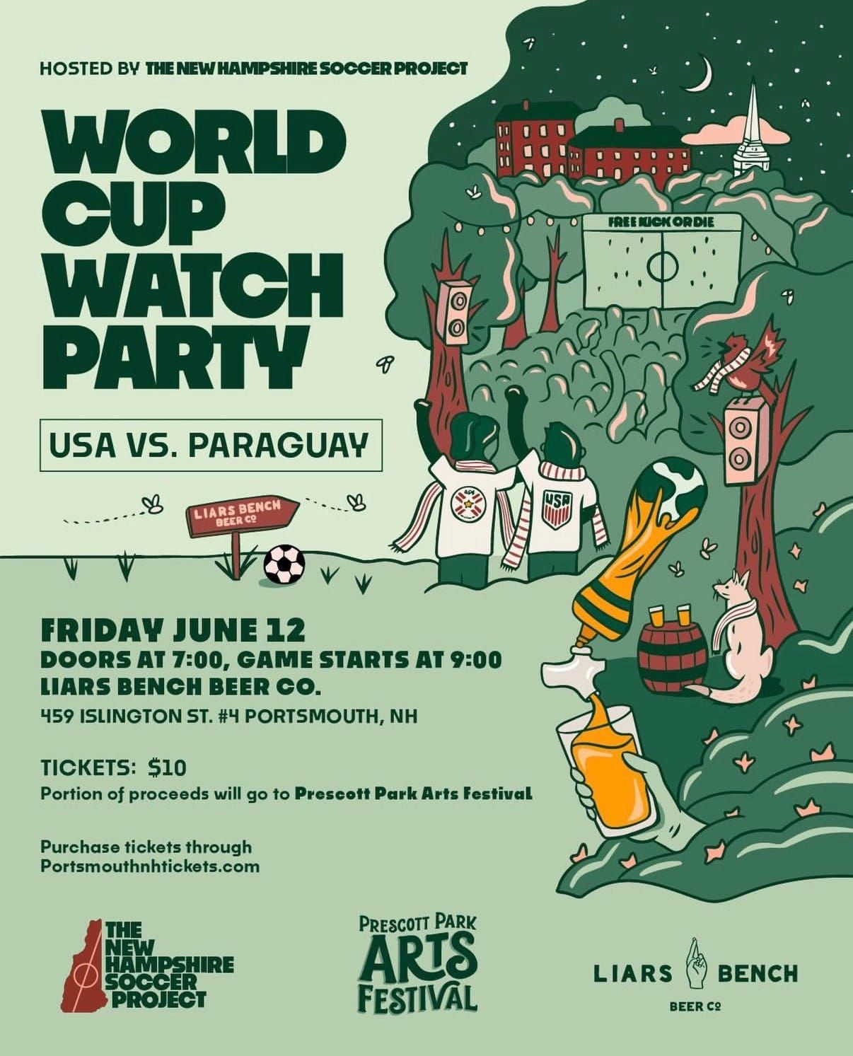 New Hampshire Soccer Project Hosting Two World Cup Watch Parties Post feature image