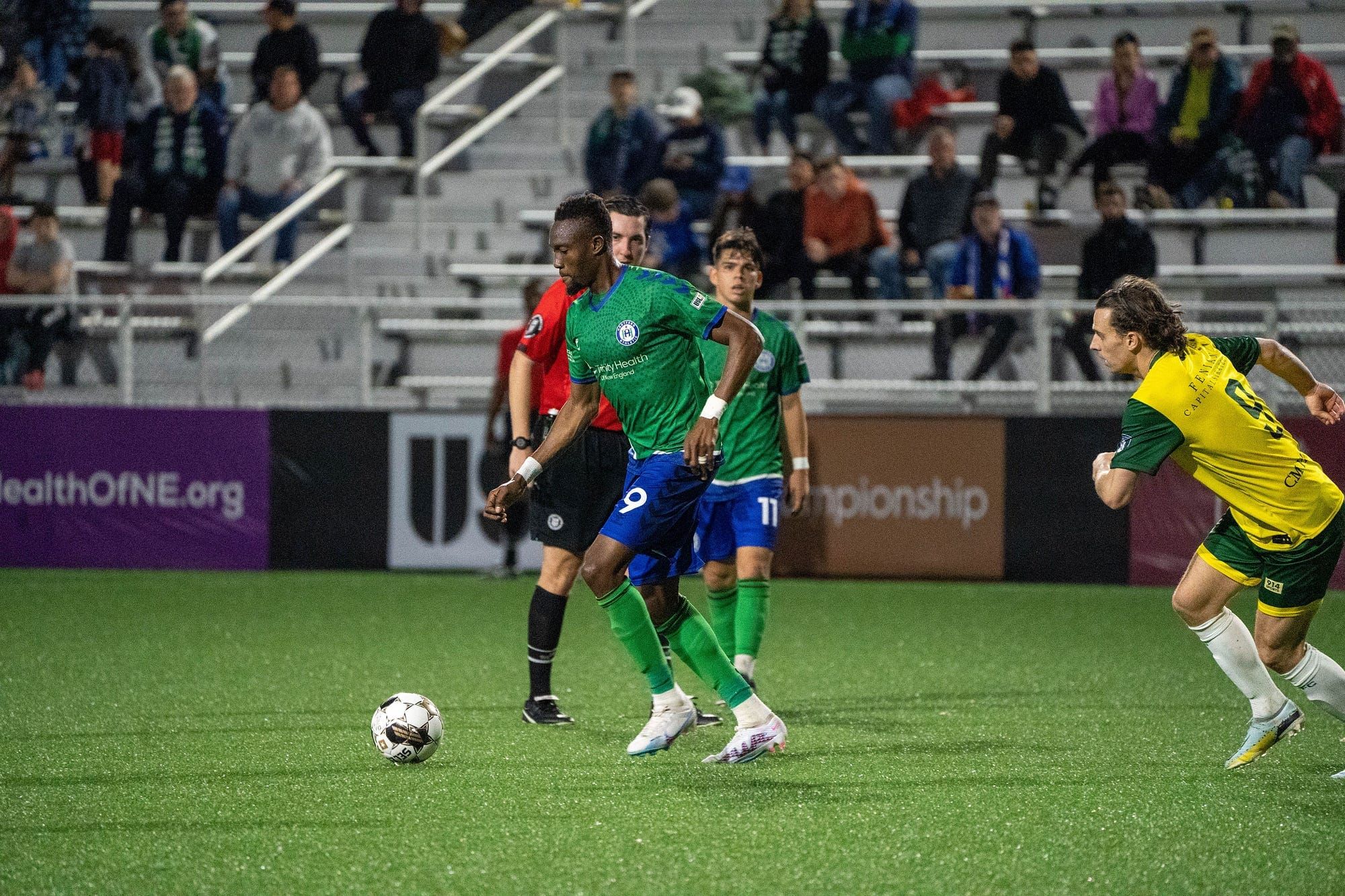 Elvis Amoh's Hat Trick Leads Hartford Athletic to First Win of 2023 in U.S. Open Cup Post feature image