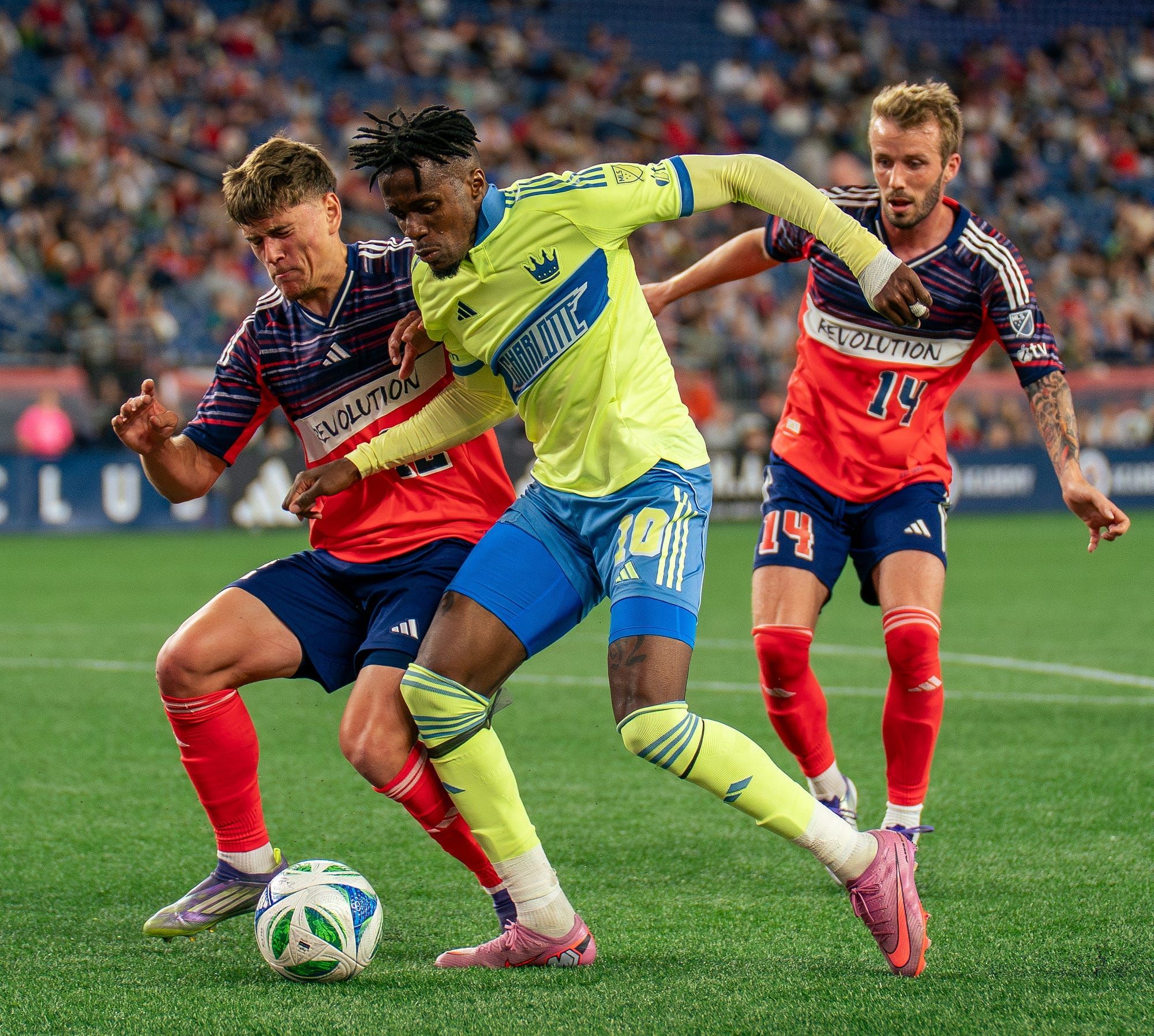 Revolution Defense Reflects on Challenge of Defending Former EPL Star Wilfried Zaha Post feature image