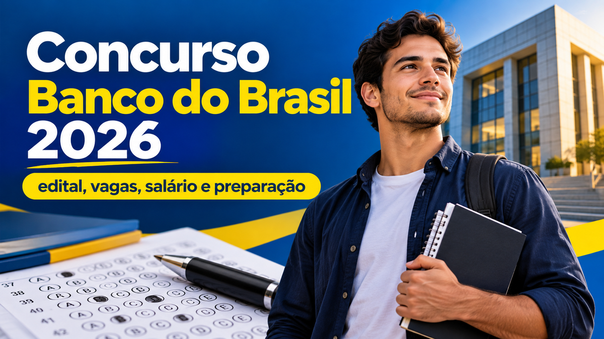 Concurso Banco do Brasil 2026: edital, vagas, salário e tudo o que se sabe