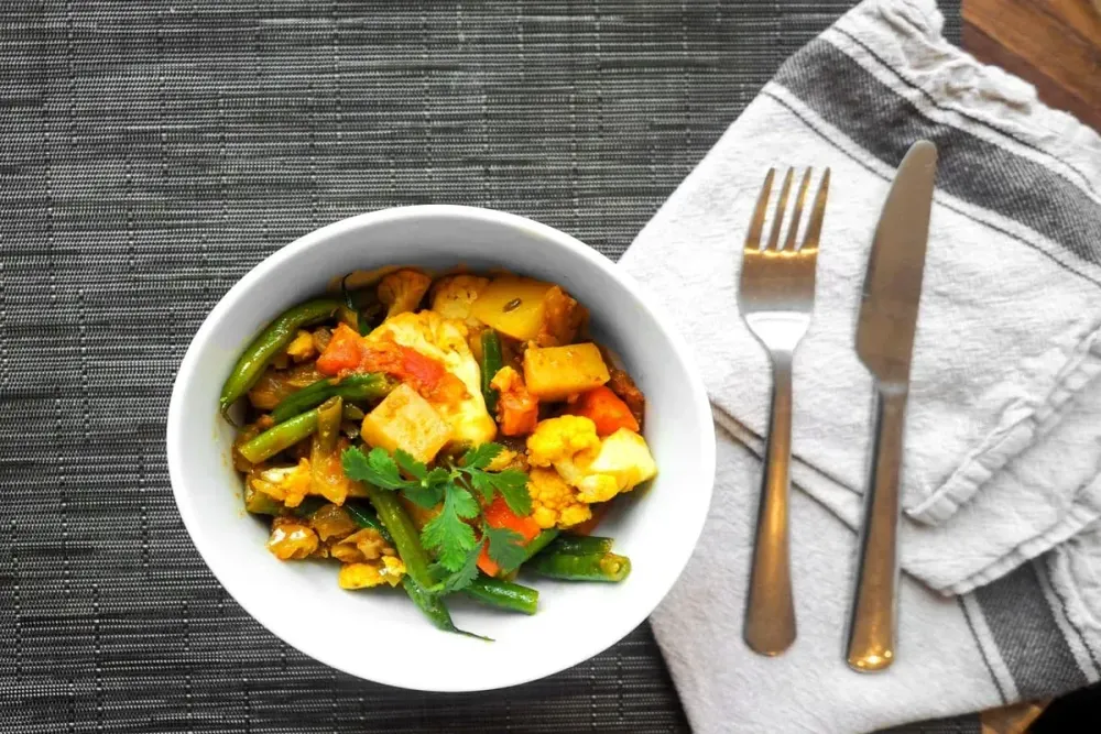 Aloo Gobi in Ghee — Potato and Cauliflower With Warming Spices