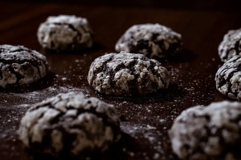 Crinkle Cookies in Butter — Seed Oil Free Baking