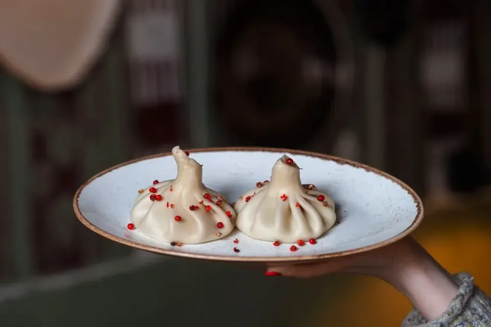 Georgian Khinkali — Spiced Meat Dumplings in Butter