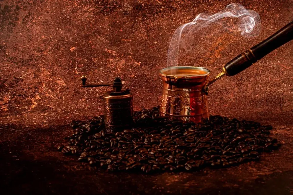 Turkish Coffee With Cardamom and Ghee