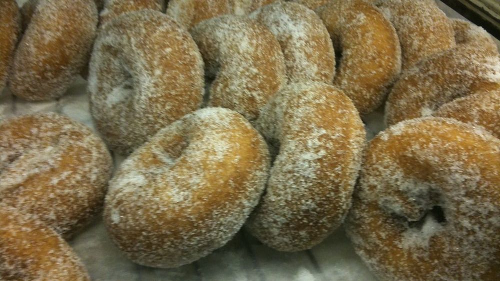 Tallow Apple Cider Donuts, cooked seed-oil-free with traditional fats