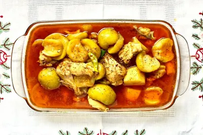 Berbere Spiced Chicken in Niter Kibbeh — Ethiopian-Inspired