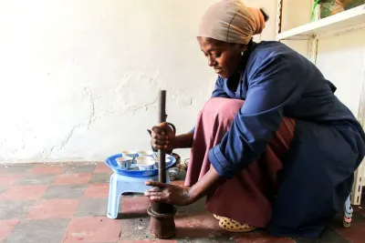 Ethiopian Coffee Ceremony — Three Rounds in Clarified Butter