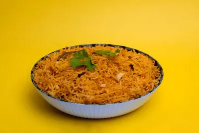 Mediterranean Saffron Pilaf in Butter
