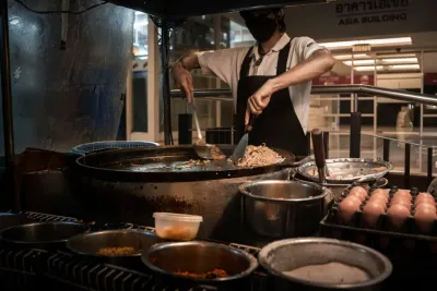 Pad Thai in Lard — Thai Rice Noodles the Original Way