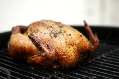 Roast Chicken With Compound Herb Butter Under the Skin