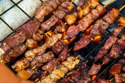 West African Suya Spice Beef — Grilled in Groundnut Oil